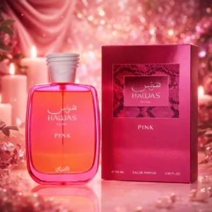 Lattafa Hawas Pink Eau de Parfum perfume árabe mujer