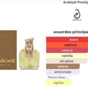Arabiyat Prestige Sugarcane Vanilla EDP 100ml - Imagen 4