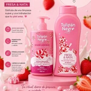 Pack Tulipán Negro  Gel de Baño + Body Lotion - Imagen 3